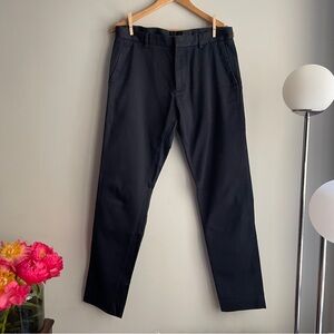 COS Straight Leg Twill Chinos 34R Dark Navy